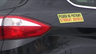 Why You re Likely Seeing More Student Driver Bumper Stickers NBC4 Washington