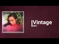 NIKI - Vintage (Lyrics)