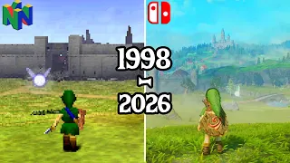Zelda: Ocarina of Time (2026) vs 3DS vs N64 Comparison (1998 - 2026)
