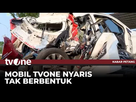 Dua Tim tvOne yang Selamat dalam Penanganan Medis dan Kondisi Mobil Ringsek Parah