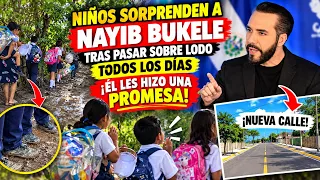 🚨 NIÑOS SE LLENAN DE LODO TODOS LOS DIAS, Y PIDEN AYUDA A NAYIB BUKELE, Y ESTO LES RESPONDIÓ.