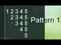Pattern in java using BlueJ Easy Method With Code