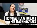 IRSC graduate Wendy Flores prepares her classroom for a new school year
