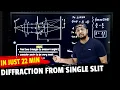 40 Chapter - 10 Wave Optics Diffraction From Single Slit Physics Baba 2 O