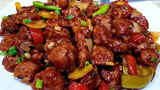 restaurant style chili chicken with secret tips dry chicken chilli recipe