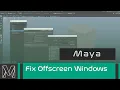 Quick Tip - Maya
