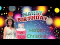 Lagu HAPPY BIRTHDAY MAAM CHRISTINE || FROM KATWINBELLE 