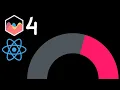 React Chart JS Half Doughnut Chart in Chart JS 4