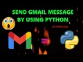 SEND EMAILS BY USING PYTHON SMTPLIB IN SIMPLE METHOD