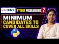 Find the Minimum Team Using Python Required Skills Coding Problem TCS NQT