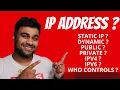 IP Addresses All About Them Static Dynamic Public Private Ipv4 IPv6