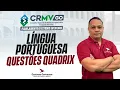 Concurso CRMV-GO Língua Portuguesa Disciplina Questões Banca Quadrix