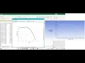 How to plot graphics from ANSYS to Excel