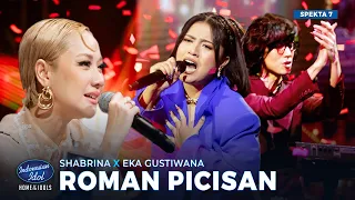 shabrina x eka gustiwana roman picisan dewa 19 spektakuler show 7 indonesian idol 2025