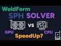 SPH Particle Simulation GPU vs CPU 30X Speedup How Fast Can It Go Open-Source
