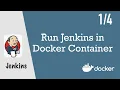 Run Jenkins in Docker Container - Jenkins Pipeline Tutorial for Beginners