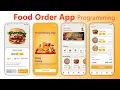 Food App Android Design - how to make food ordering app android studio tutorial