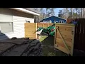 How best to get a pallet of Sod through a Gate into a Backyard Simpson Sod Covington La