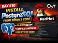 PostgreSQL Source Code Installation on Red Hat Enterprise Linux On-Prem Setup