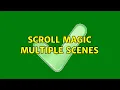 Scroll Magic Multiple Scenes