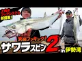 Lagu 【サワラスピン2】究極フッキング！上向きフックシステムが新搭載されたサワラスピン2で特大サワラ攻略！in伊勢湾