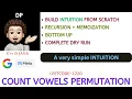 Count Vowels Permutation Recursion Memoization Bottom Up GOOGLE META Leetcode - 1220