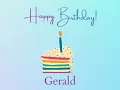 Download Lagu Happy Birthday Song - Gerald