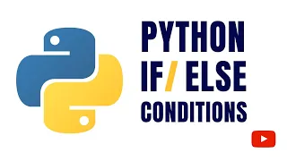 Python IF ELSE Conditions Basics Python Marathi Pankaj Mehta