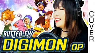 Download Digimon Adventure デジモンアドベンチャー  OP 1 – Butter-Fly cover with lyrics and English translation Koji Wada MP3