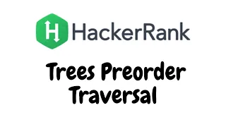Tree Preorder Traversal HackerRank