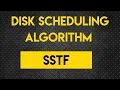 SSTF shortest seek time first Algorithm in Operating System 71 OS classes in Telugu