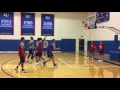 A peek inside of a KU summer basketball practice