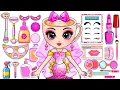 Download Lagu 🌸Paper DIY🌸 BRAINROT Bride Ballerina Cappuccina Skincare + Makeup + Dress up Blind Bag Unboxing ASMR