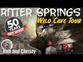 WILD CAVING in Missouri caves Ritter Springs Park cave tour