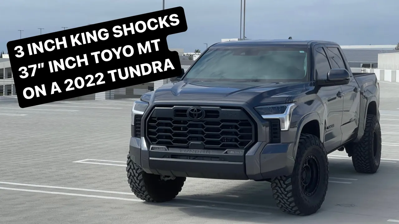 2022 Toyota Tundra Lifted 3” on King Shocks and 37” Toyo MT - FULL RIG WALKAROUND