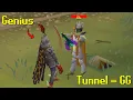 Waiting at the G E Tunnel made him Rich Genius