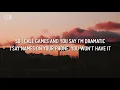 Ruel - up to something (Lyrics)