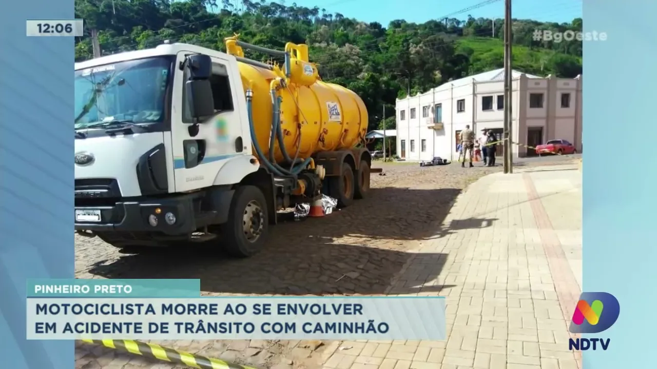 Motociclistas morrem em acidentes de trânsito em Água Doce e Pinheiro Preto