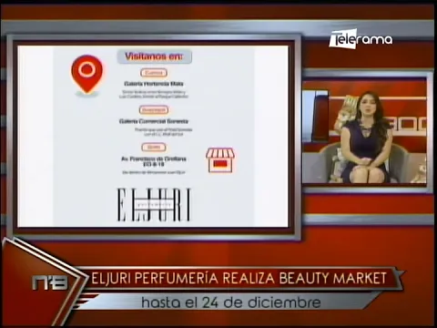 Eljuri perfumería realiza Beauty Market hasta el 24 de diciembre