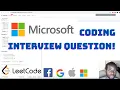 MICROSOFT Coding Interview Question - Number of Islands LeetCode