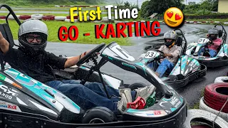 Karting karne pahoch gye #vlog #familyvlog #new #viral 