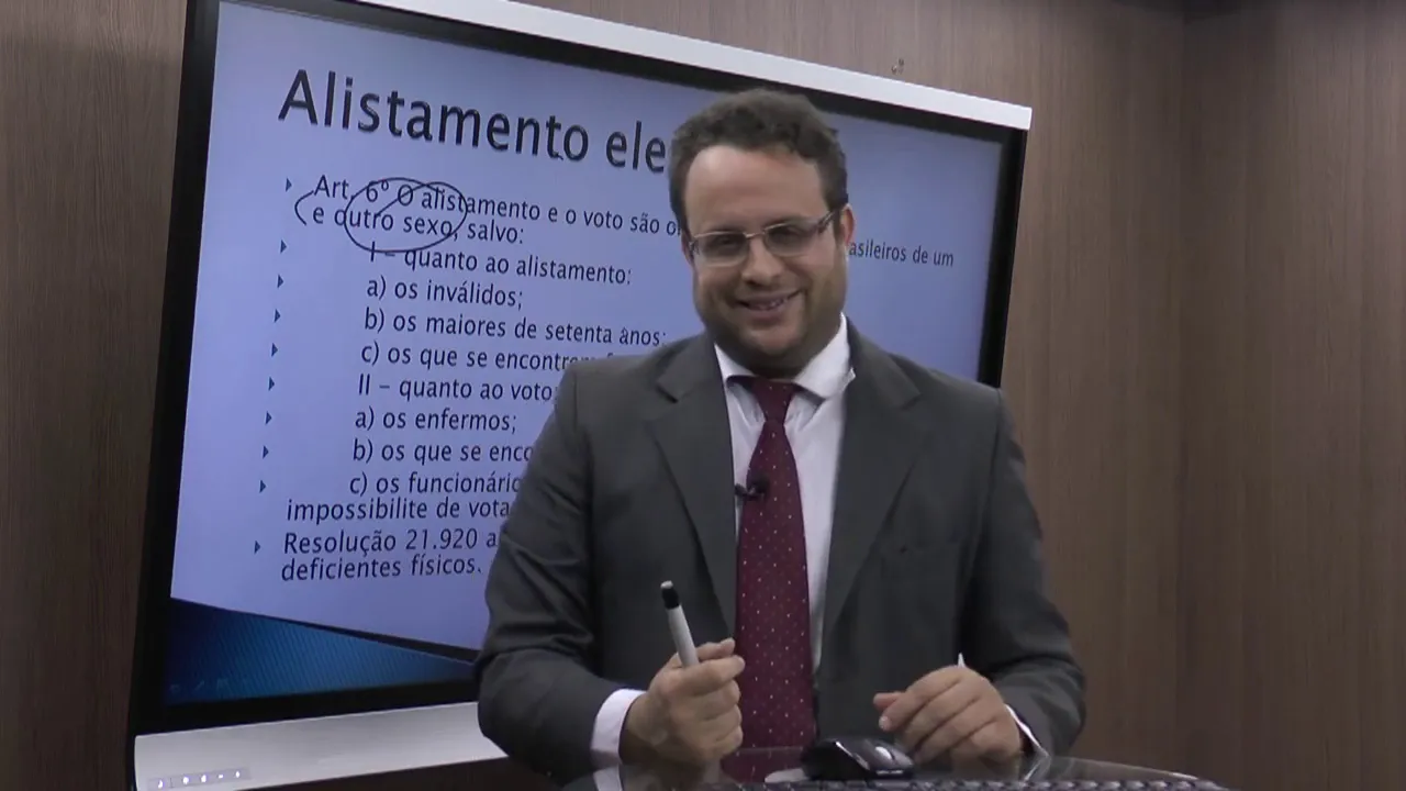 Aula Grátis Direito Eleitoral - Lei de Inelegibilidade LC Nº 64 1990 - Parte 2 - (videoaula 03)