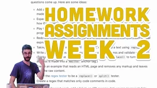 2 10 Homework Assignments Week 2 - Programming with Text