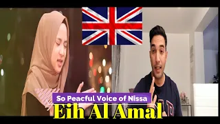 Download Vocal Coach Reacts Eih El Amal - Cover by Nissa REACTION MP3