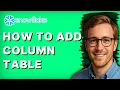 How to Add Column in Snowflake Table 2026 Full Guide