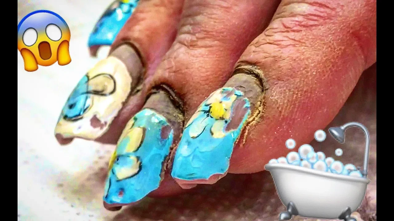 How to- Gel nail tutorial-step by step