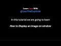How to Display Image on window using Java