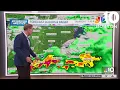 Weather forecast Morning rain before scattered storms later Thursday