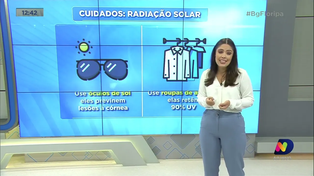 Confira a previsão do tempo para esta segunda-feira na Grande Florianópolis