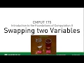 01 Swapping variables CMPUT 175